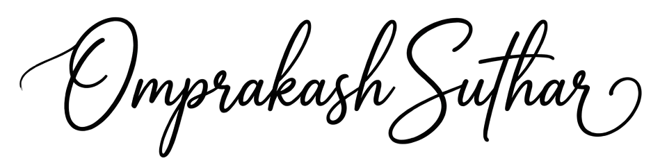 Omprakash Suthar Signature